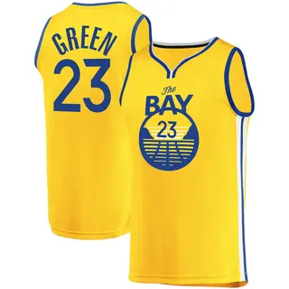 Golden State Warriors Men's Draymond Green Gold Fast Break 2019/20 Jersey - Statement Edition