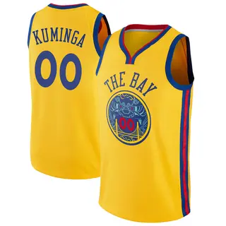 Golden State Warriors Men's Jonathan Kuminga Gold Swingman Jersey - City Edition