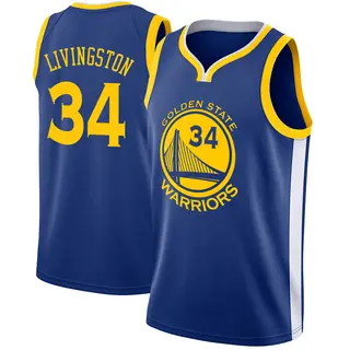 Golden State Warriors Men's Shaun Livingston Blue Swingman Jersey - Icon Edition