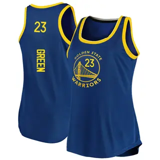 Golden State Warriors Women's Draymond Green Gold Fast Break Royal 2019/20 Tank Jersey - Icon Edition