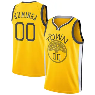 Golden State Warriors Youth Jonathan Kuminga Gold Swingman Yellow 2018/19 Jersey - Earned Edition